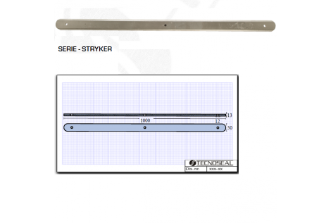 Barra de zinc serie Stryker