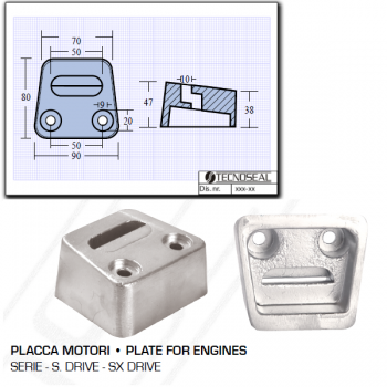 Placa para motores de la serie S.Drive SX Drive