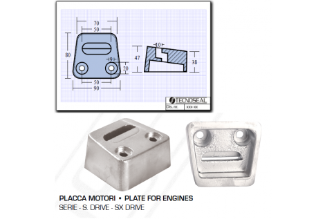 Placa para motores de la serie S.Drive SX Drive