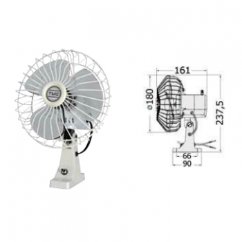 Ventilador ajustable TMC 12V