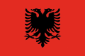 Bandera de albania