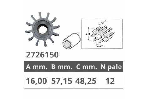 RODETE JABSCO 13554-6001