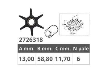 RODETE MERCURY 4T 9.9-15 HP