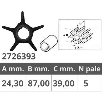 RODETE SUZUKI 4T DF 200-225-250