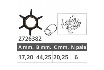 RODETE TOHATSU 2T 25-30 HP