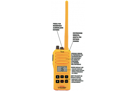 VHF IC-GM1600E